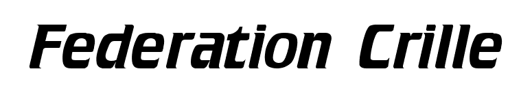 Federation Crille font preview