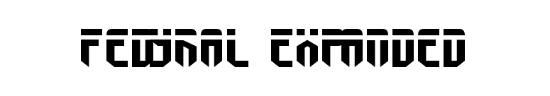 Fedyral Expanded font preview