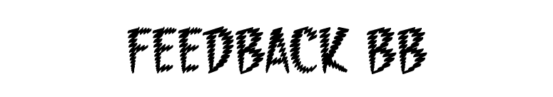 Feedback BB font preview