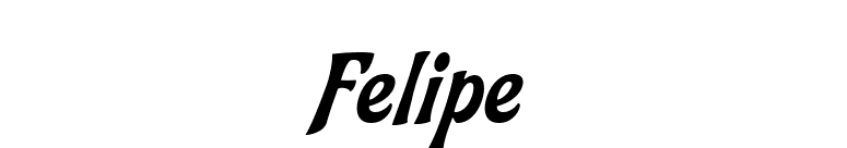 Felipe font preview