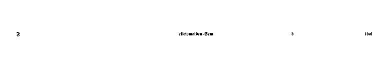 Fellowmaiden-Semibold font preview