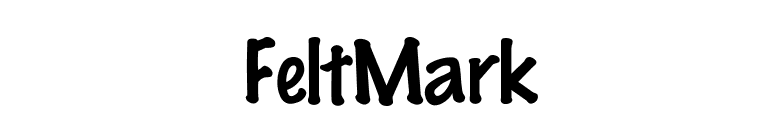 FeltMark font preview