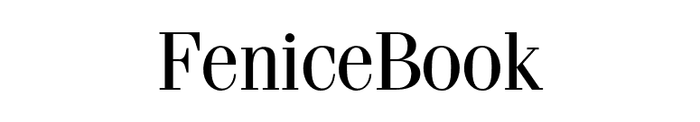 FeniceBook font preview