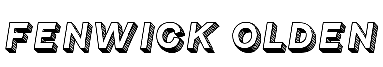 Fenwick Olden font preview