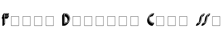 Ferio Display Caps SSi font preview