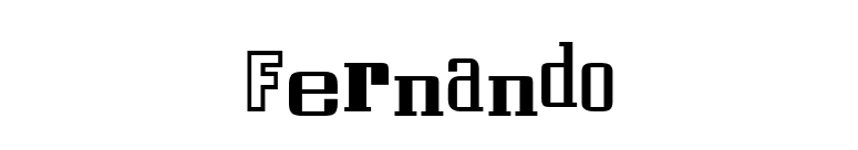 Fernando font preview