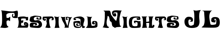 Festival Nights JL font preview