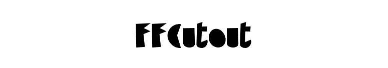 FFCutout font preview