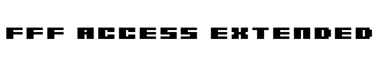FFF Access Extended font preview