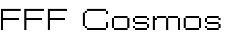 FFF Cosmos font preview