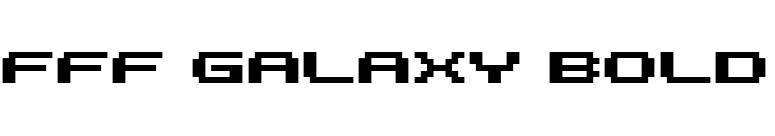FFF Galaxy Bold font preview
