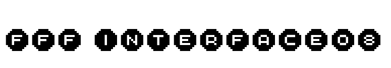 FFF Interface08 font preview