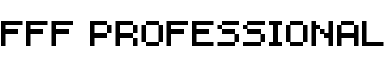 FFF Professional font preview