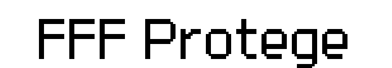 FFF Protege font preview