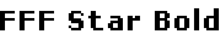 FFF Star Bold font preview