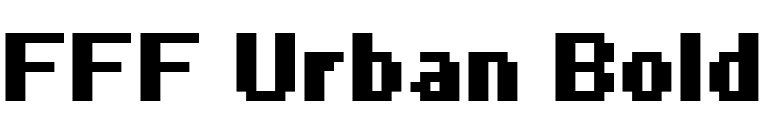 FFF Urban Bold font preview