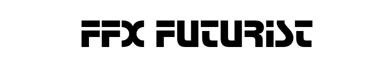 FFX Futurist font preview