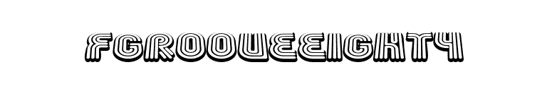 FgrooveEighty font preview