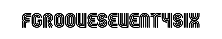 FgrooveSeventySix font preview