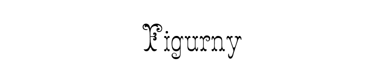 Figurny font preview
