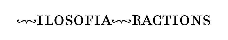 FilosofiaFractions font preview