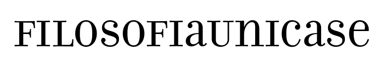 FilosofiaUnicase font preview