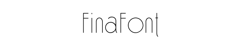 FinaFont font preview
