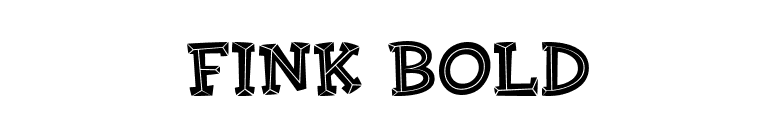Fink Bold font preview