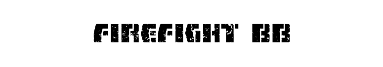 FireFight BB font preview