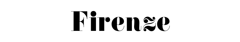 Firenze font preview