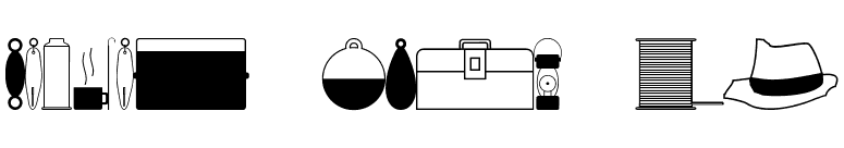 Fishin' Gear JL font preview