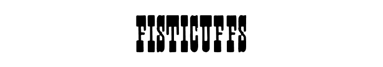 Fisticuffs font preview