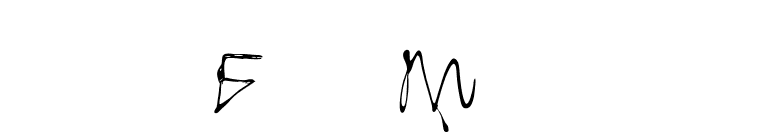 Fixogum-Mager font preview