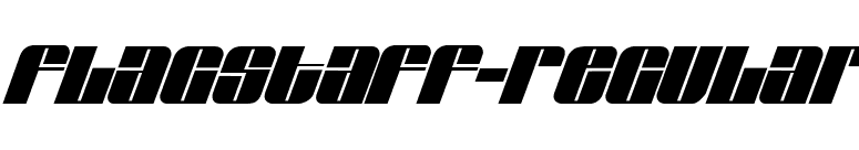 Flagstaff-Regular font preview