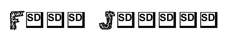 Flak Jacket font preview