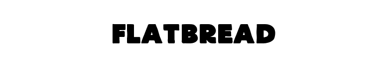 FlatBread font preview