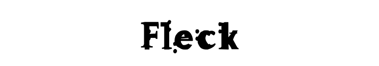 Fleck font preview