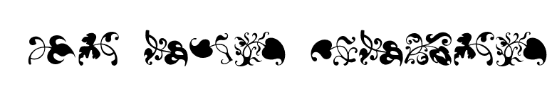 FleuronGarden font preview