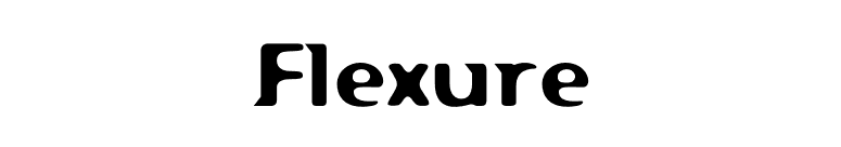 Flexure font preview