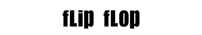 Flip Flop font preview