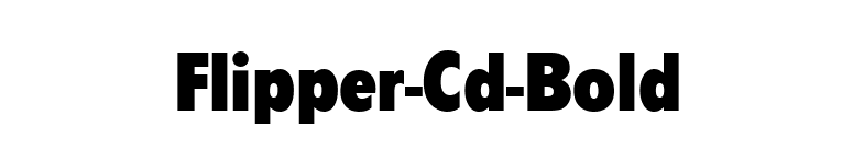 Flipper-Cd-Bold font preview
