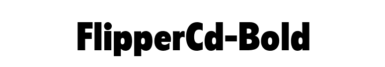 FlipperCd-Bold font preview
