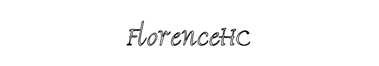 FlorenceHC font preview