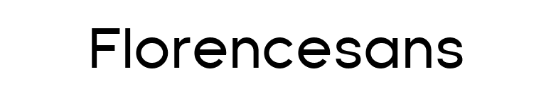 Florencesans font preview