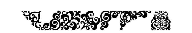 Floriat font preview
