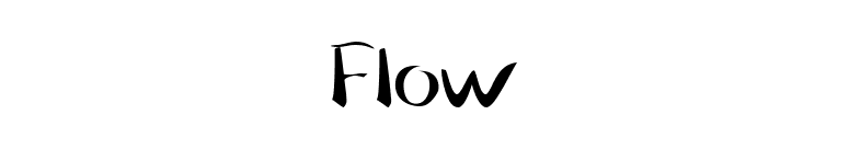 Flow font preview