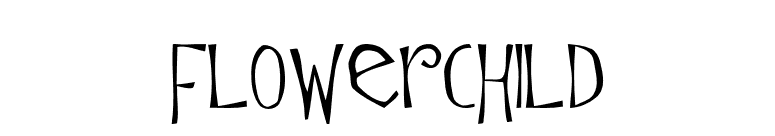 Flowerchild font preview