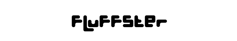 Fluffster font preview