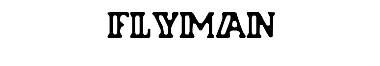 Flyman font preview