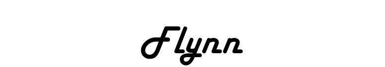 Flynn font preview